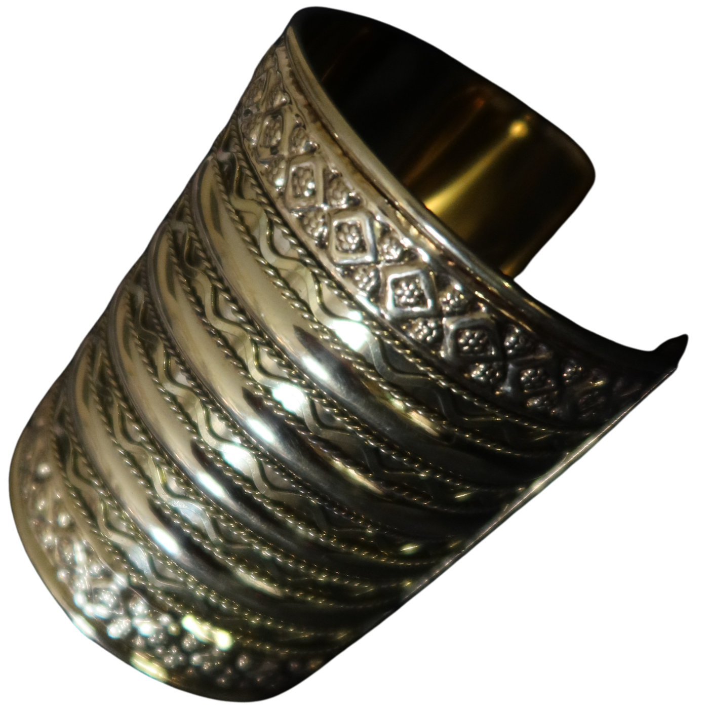 Gold Wrap Cuff