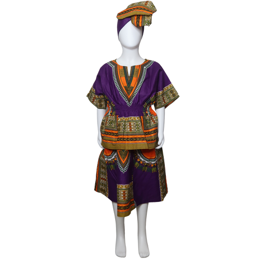 Youth Dashiki Set