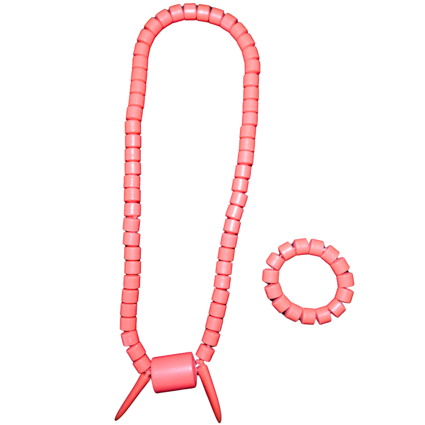Fang Coral Bead Set