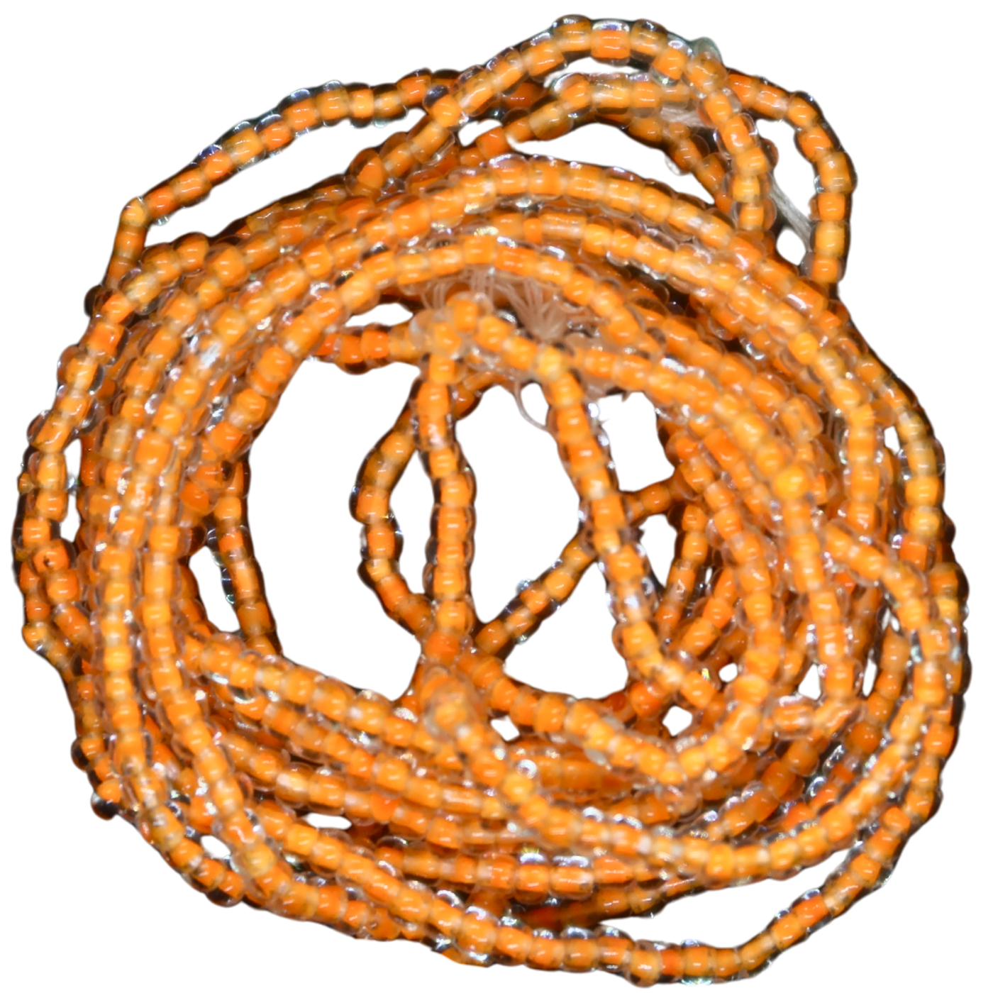 Neon Orange Rope Tie