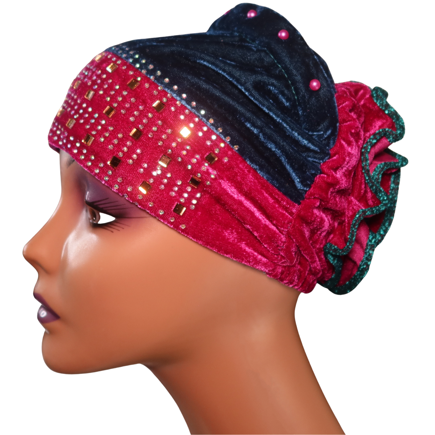 Rhinestone Turban